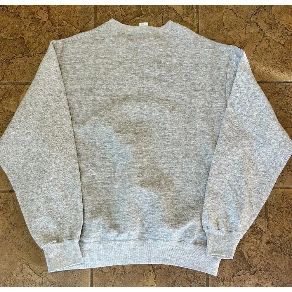 Vintage Yale University Champion Crewneck Sweatshirt Gray XL - Picture 4 of 4